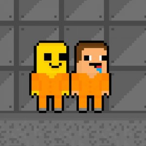 Obby and Noob Barry Prison Escape Game - Arcade Game