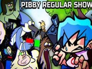 FNF X Pibby: Glitchy & Corrupted Regular Show Online Rhythm Game