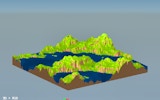 3D Terrain Generator Online Game - Procedural Landscape Creator Simulation Game