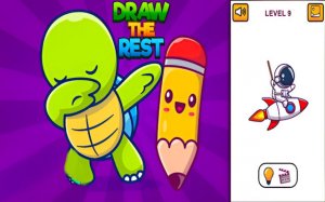 Draw the Rest Pro: Complete the Picture Puzzle Game Online - Puzzle Game