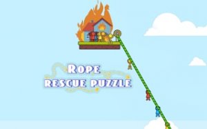 String Path Rescue Puzzle