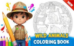 Wildlife Palette: A Coloring Adventure