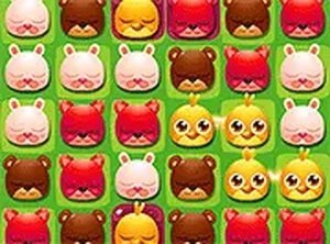 Cute Animal Tile Connect