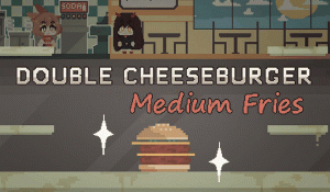 Double Cheeseburger Medium Fries Cooking Sim Online Arcade Game