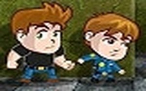 Police Team Rescue Co-op Adventure Game Arcade Game